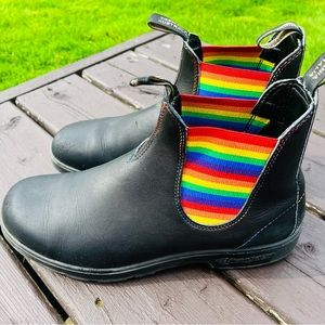 Rainbow Pride Blundstones . Size 12